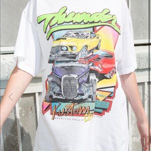 SOLD ON DEPOP brandy oversized trendy graphic tee